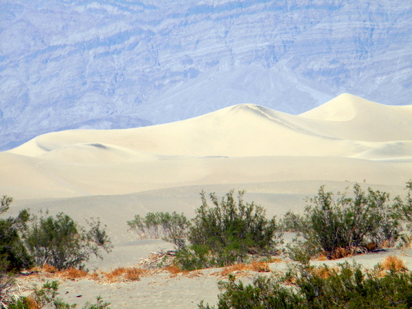 Les dunes de sable de la vallée de la mort