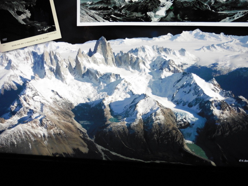 Maquette du parc des glaciers