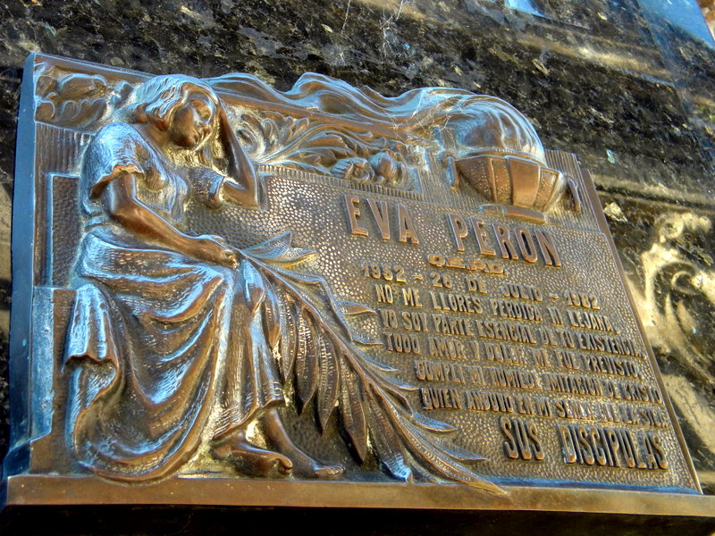 Monument funéraire d'Eva Peron