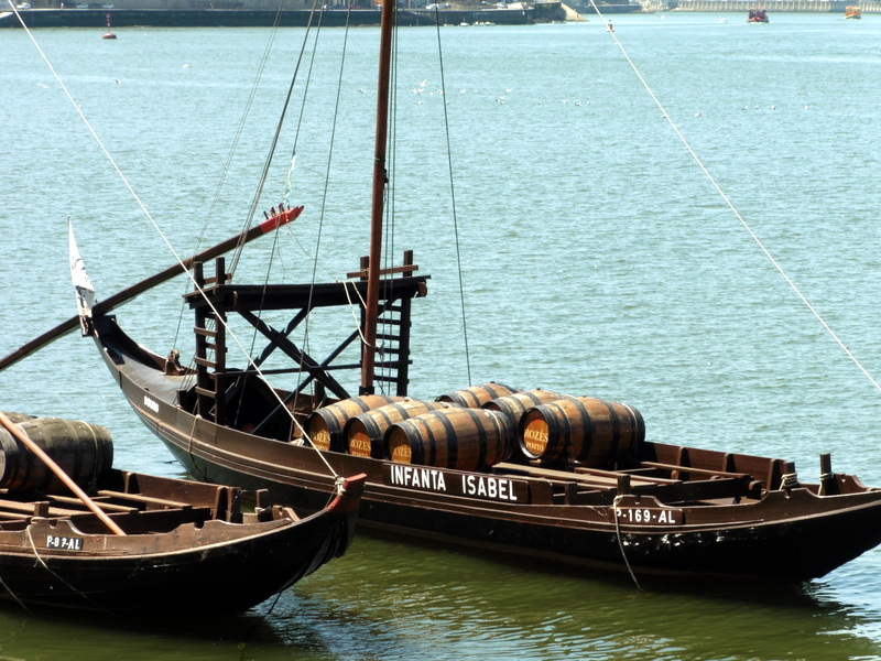 Barcos Rabelos sur le Douro