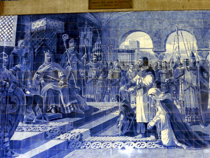 La gare Sao Bento : azulejos