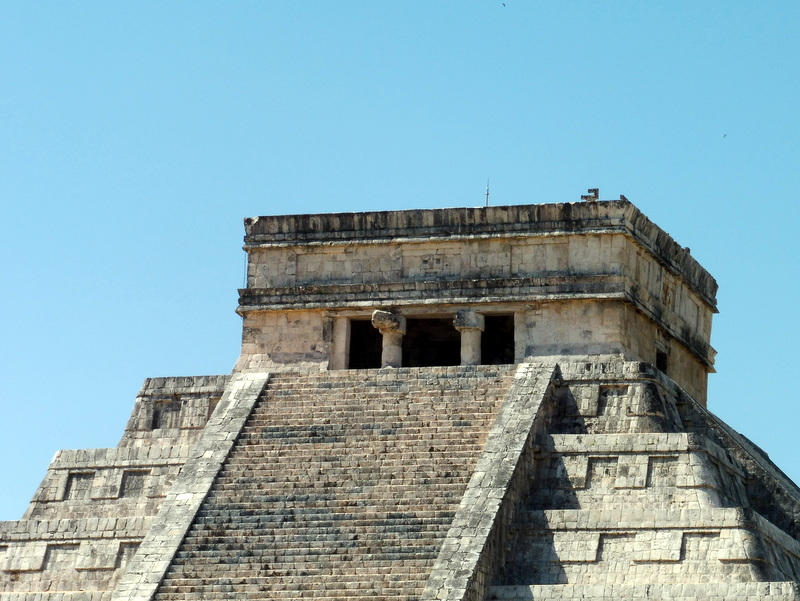 La pyramide de Kukulcan-Le temple