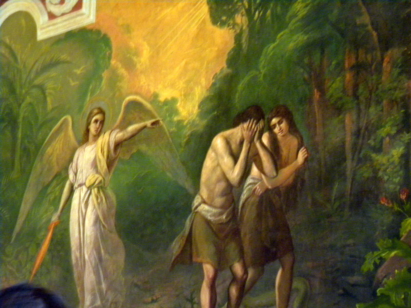 Fresques d'Adam et Ève