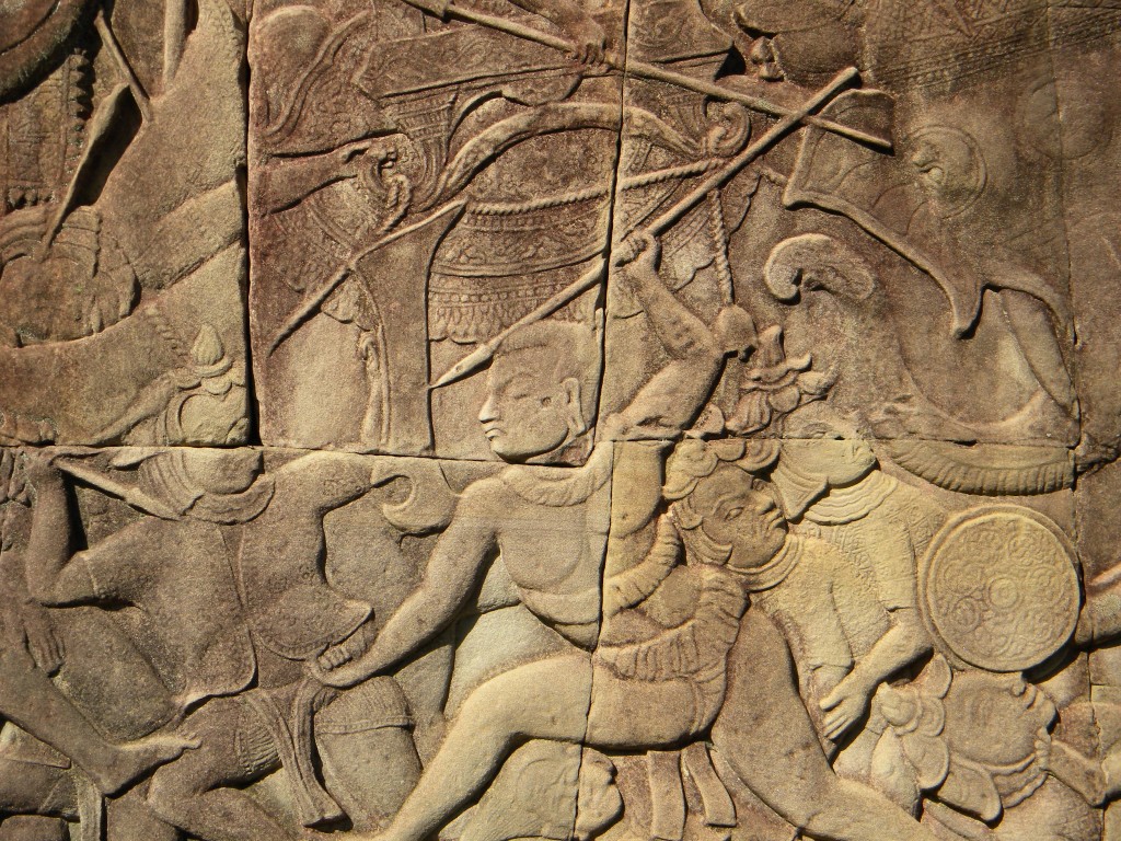 Angkor Thom, Naga, Phimeanakas, Apsaras, Ta Prohm, Vishnou, Ramayana, Mahabharata, 