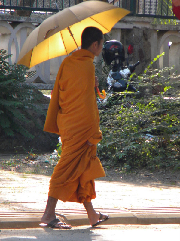 Battambang, Vat Kor, stupa, Bat Dambang Kranhoung, Cambodge