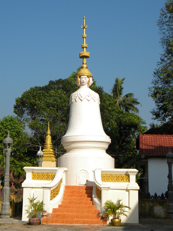 Battambang, Vat Kor, stupa, Bat Dambang Kranhoung, Cambodge