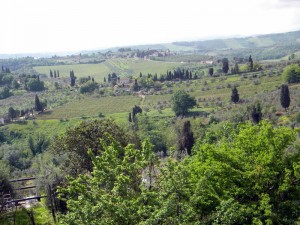 San Gimignano, Toscane, Italie