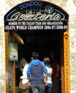 San Gimignano, Toscane, Italie