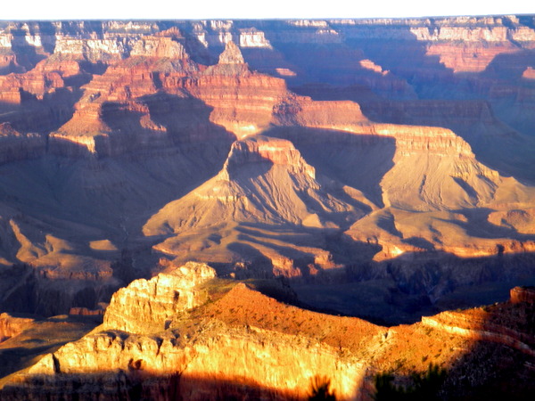 Coucher de soleil à Mather Point 2