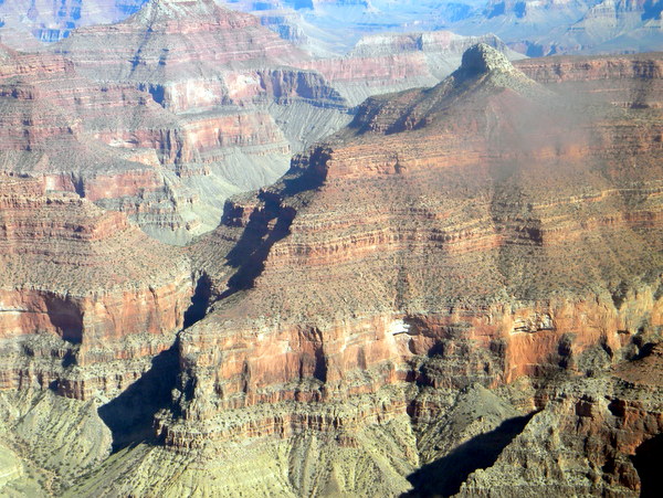Grand Canyon, vu d'hélicoptère