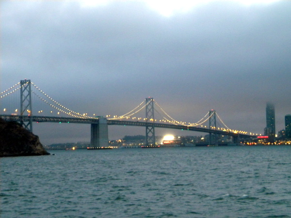 Bay Bridge de nuit 