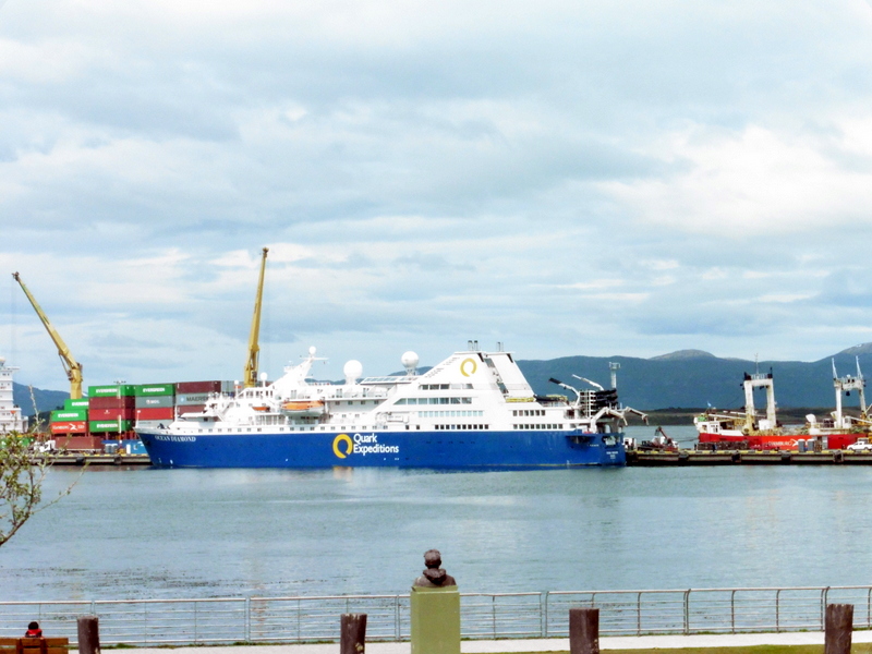 En partance vers l'Antarctique