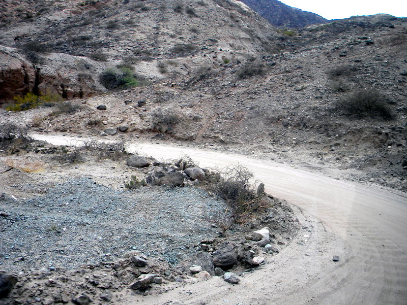 La routa 40, entre Payogasta et Cachi