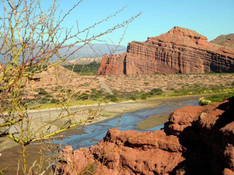 Paysage digne d'un western