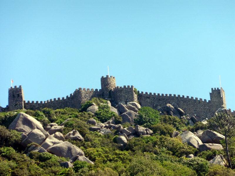 Les remparts du château des Maures