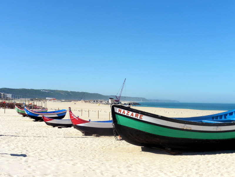 Barques sur la plage