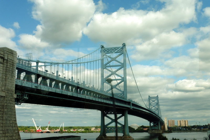 Le pont Benjamin Franklin