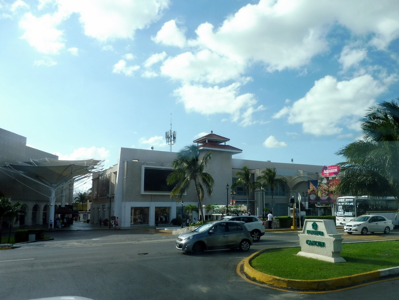 Arrivée à Cancun
