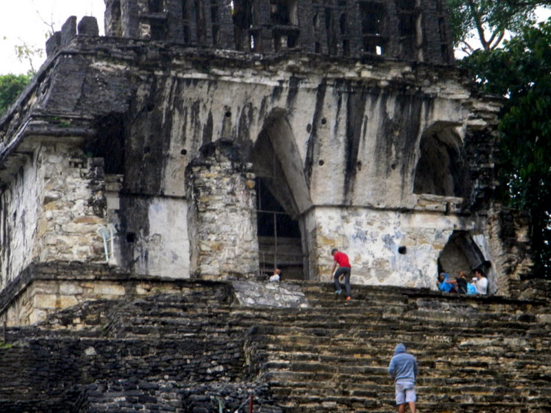 Bel exemple de voûte maya