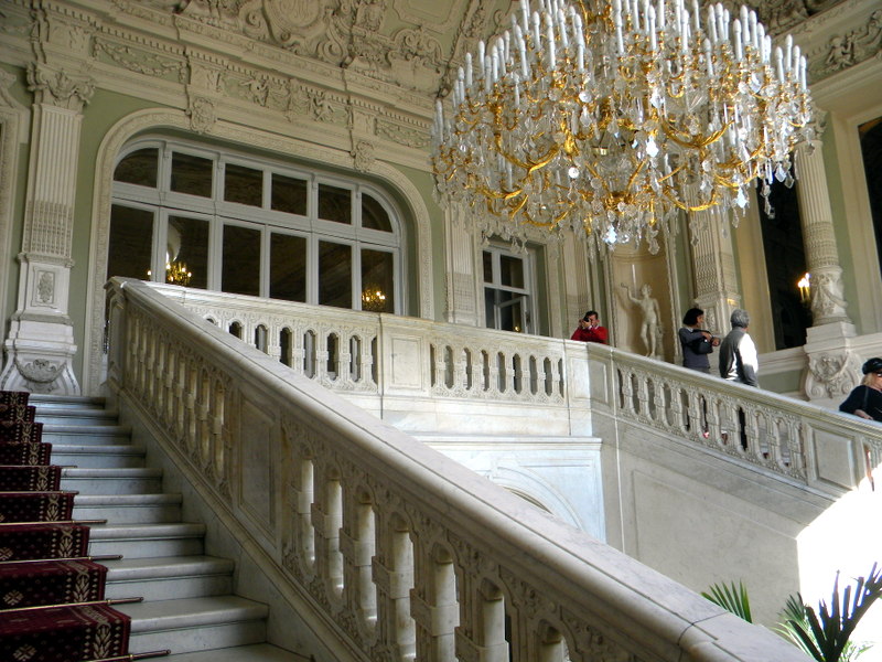 Le grand escalier de parade