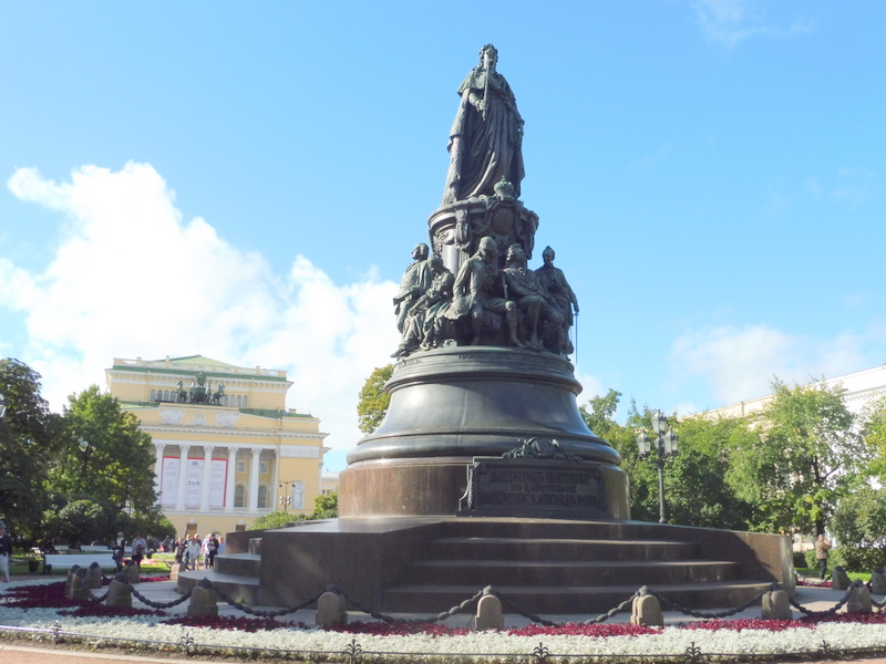 Statue de Catherine II la Grande