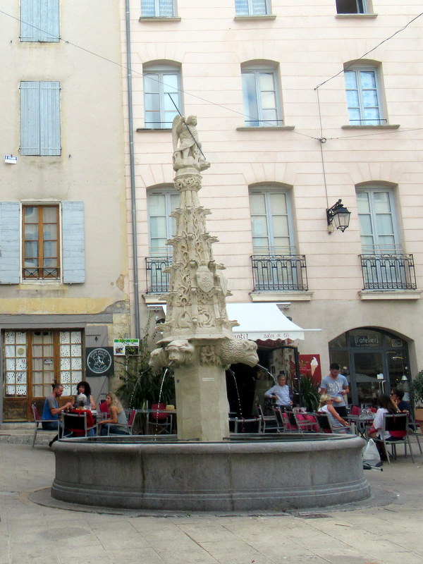 Forcalquier, fontaine Saint-Michel