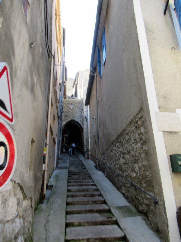 Sisteron, une androne