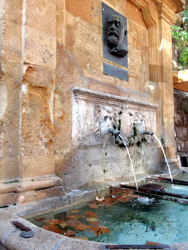 Aix-en-Provence, fontaine d'Espéluque, Marcel Provence