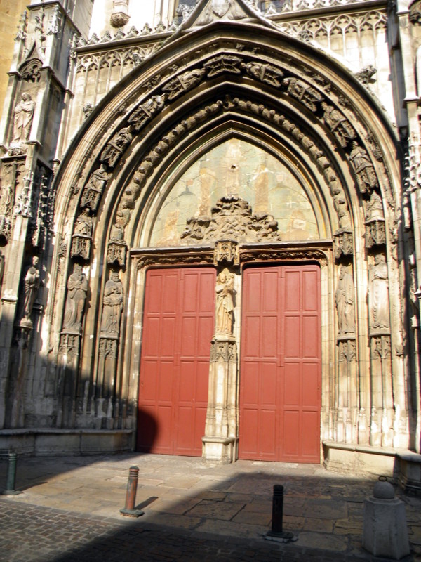 Aix-en-Provence, portail de la cathédrale Saint-Sauveur