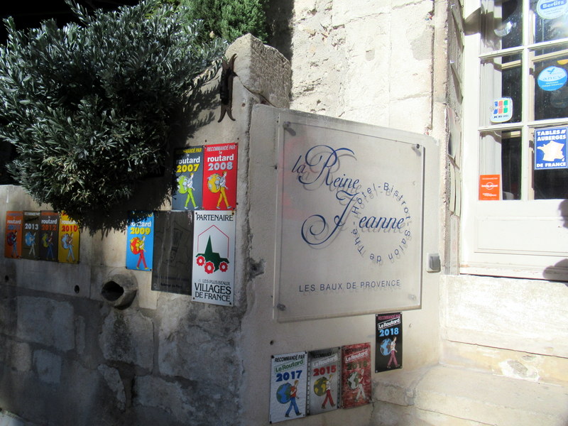 Les Baux de Provence, bistrot La Reine Jeanne