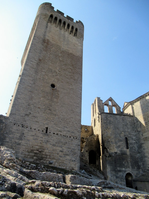 Provence, abbaye de Montmajour, tour de l'abbé