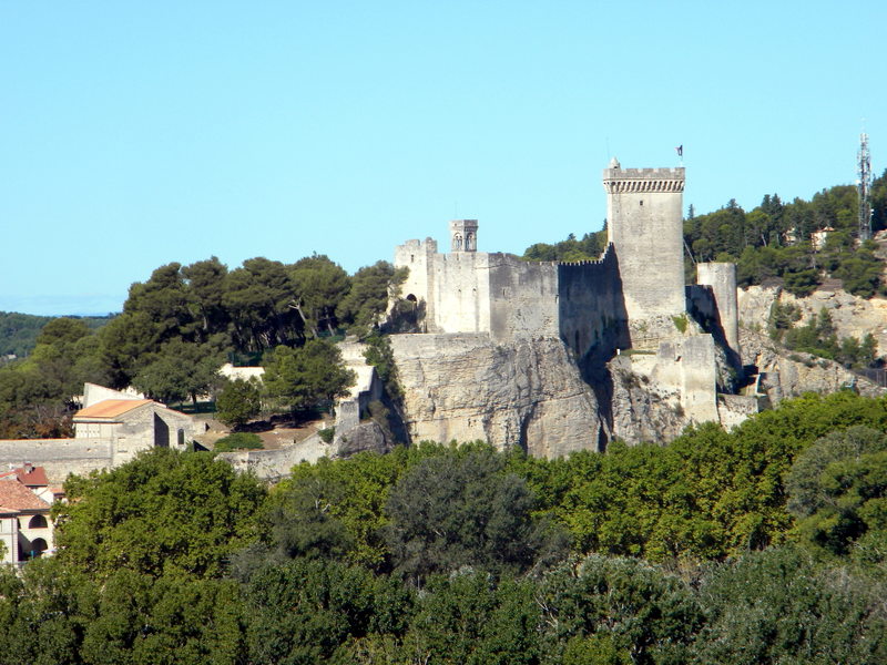 Tarascon, vue du château de Beaucaire