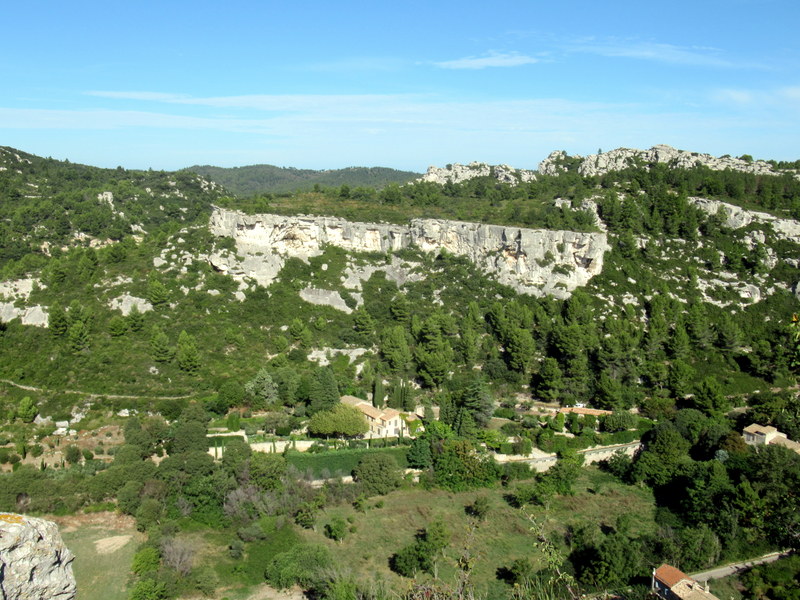 Les Baux de Provence, vallon de la Fontaine