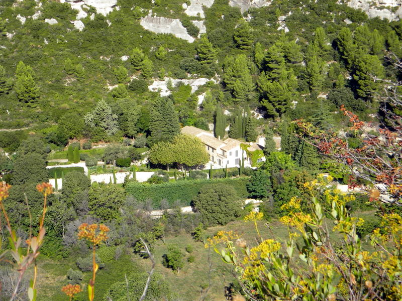 Les Baux de Provence, vallon de la Fontaine