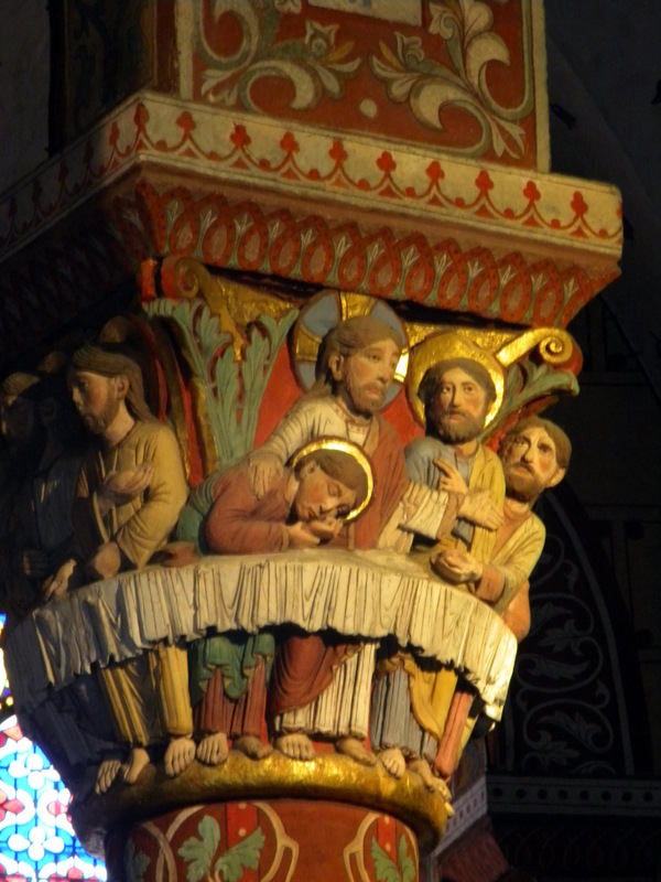 Issoire, abbatiale Saint-Austremoine, chapiteau